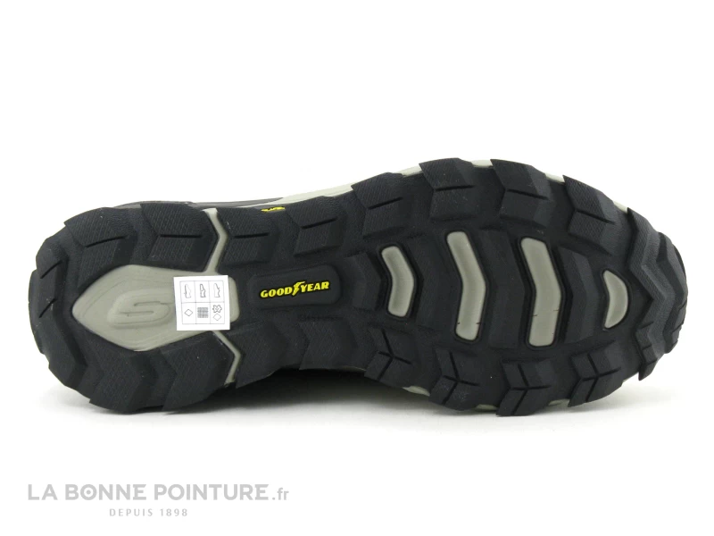 Skechers Outdoor 237303 Max Protect - Beige Noir - Basket Homme – Image 7