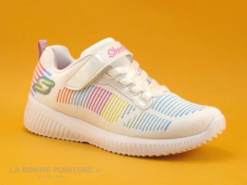 Skechers 302379L Bobs Squad Fresh Delight - Blanc - Multi- Basket Fille – Image 5