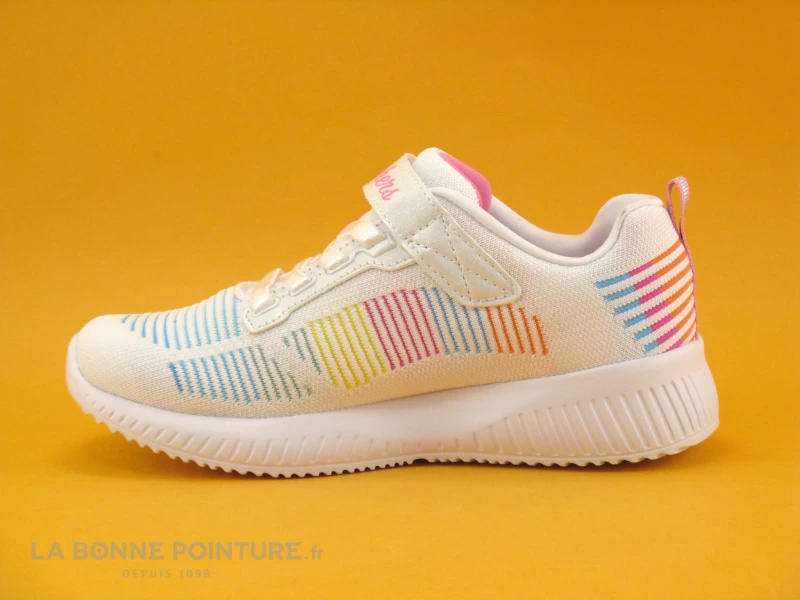 Skechers 302379L Bobs Squad Fresh Delight - Blanc - Multi- Basket Fille – Image 3