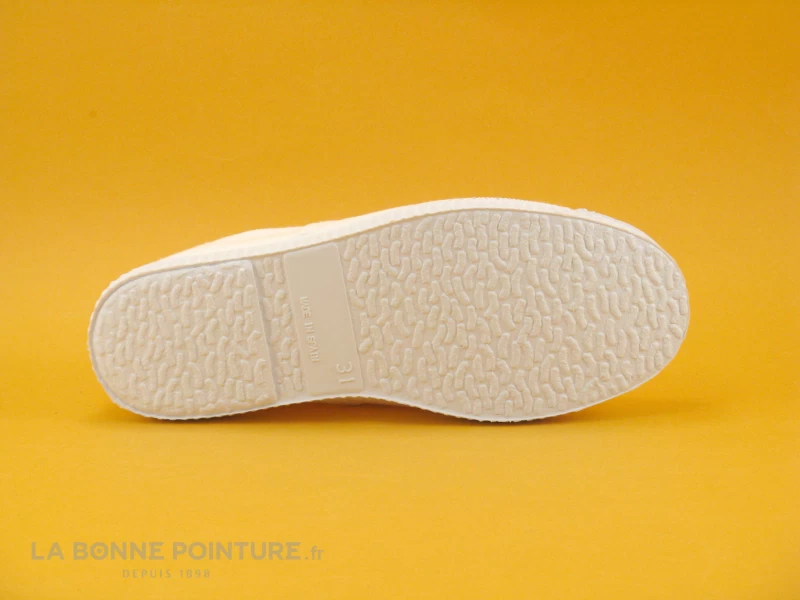Cienta 7099705 Blanc - Basket Toile Enfant Sans Lacet – Image 7