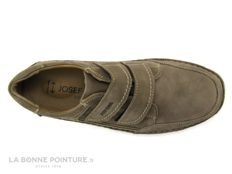 Josef Seibel 43645 ANVERS 90 Grau - Chaussure Marron Homme A Scratch – Image 4