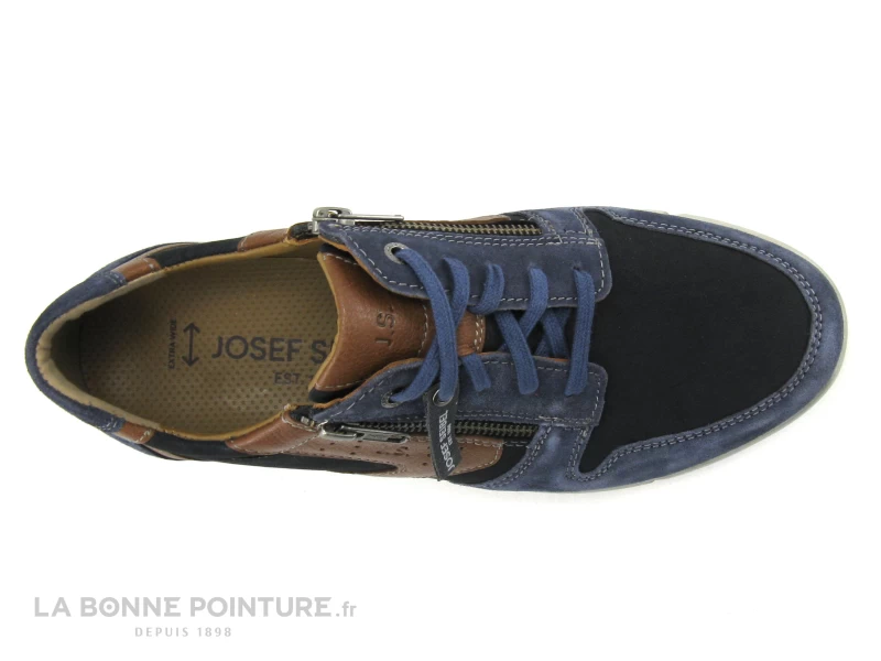 Josef Seibel - 25320 - Enrico 20 - Basket Ville Homme Bleu Marine – Image 6