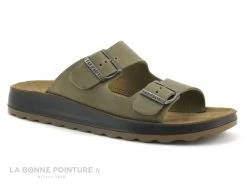 Fly Flot FIFOU Taupe - Mule Anatomique Homme Reglable 2 Boucles