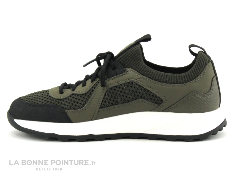 Geox U35EYA TERRESTRE Olive - Sneakers Homme Kaki – Image 3