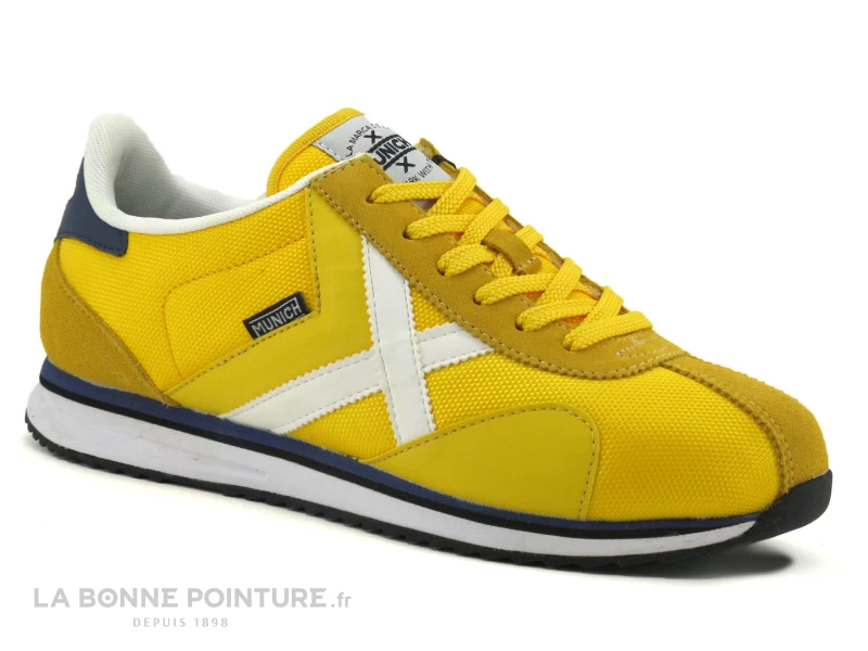 Munich SAPPORO 8350128 Jaune - Basket Basse Homme