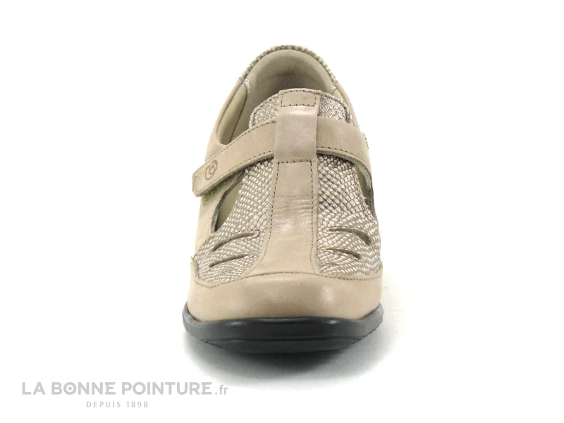 Suaves ALPES 5042APT Sandy - Chaussure Aeree Beige - Talon Compense – Image 2