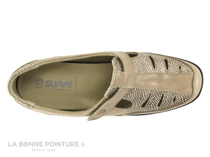 Suaves ALPES 5042APT Sandy - Chaussure Aeree Beige - Talon Compense – Image 6
