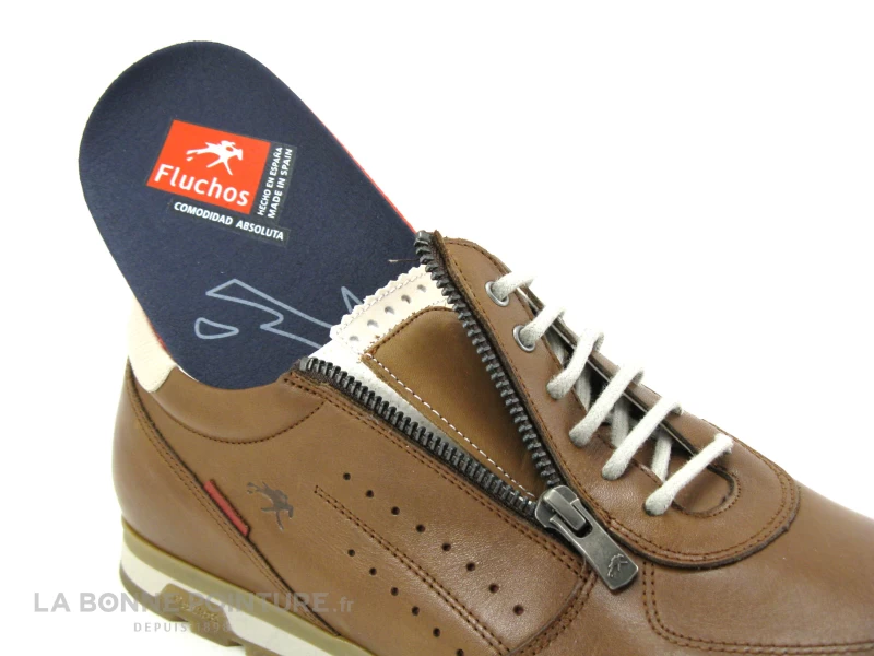 Fluchos F1190 SANDER Cuero - Basket Homme Cuir Marron – Image 5