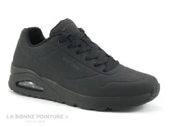 Skechers 52428 Uno Stand On Air Black - Basket Noire Homme