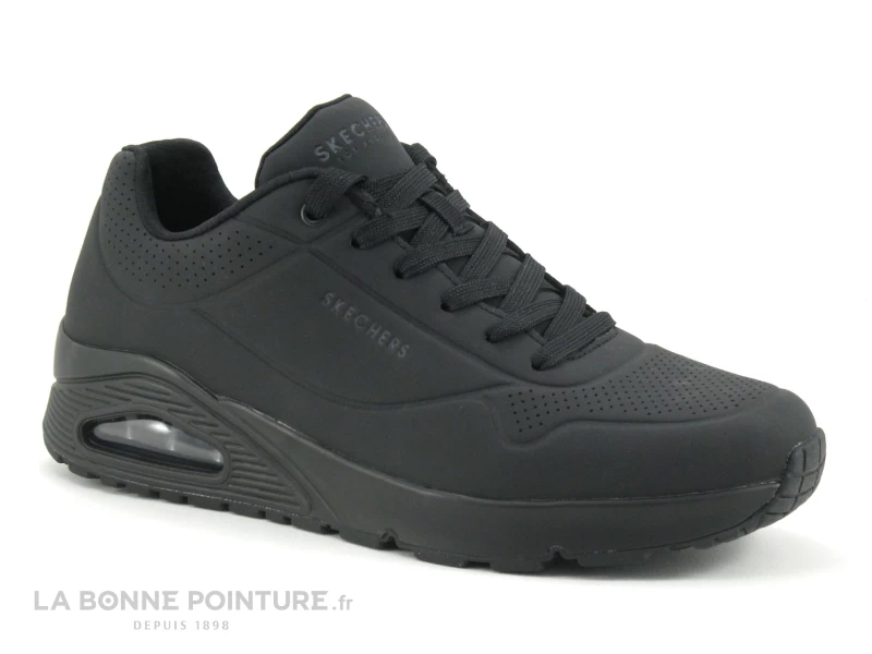 Skechers 52428 Uno Stand On Air Black - Basket Noire Homme – Image 5
