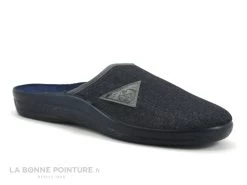 Airplum LAVAL Marine - Pantoufle Mule Homme Bleu