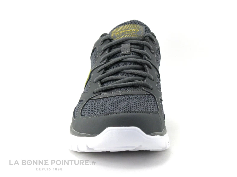 Skechers BURNS AGOURA 52635 Charcoal - Basket Grise - Homme – Image 2