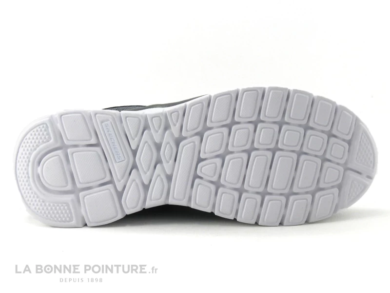 Skechers BURNS AGOURA 52635 Charcoal - Basket Grise - Homme – Image 7