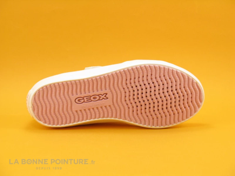 Geox GISLI J024NB White Pink - Basket Fille Blanche Et Rose – Image 7