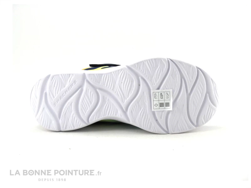 Skechers 303503 Power Jams Navy Multi - Lacet Violet - Basket Fille – Image 7