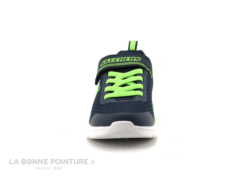 Skechers 403773 Microspec Max GORVIX Navy Lime - Basket GARCON – Image 2