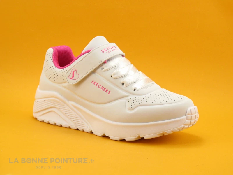 Skechers UNO LITE Blanc 310451L - Basket Fille Skechers Street – Image 5
