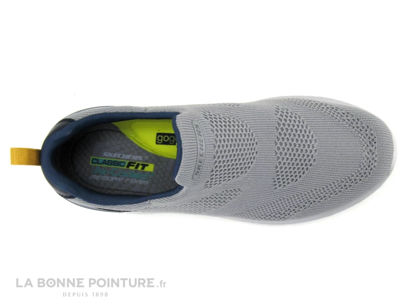 Skechers DELSON 3-0 FAIRFIELD 210505 - Gris - Basket Slip-on Homme – Image 6