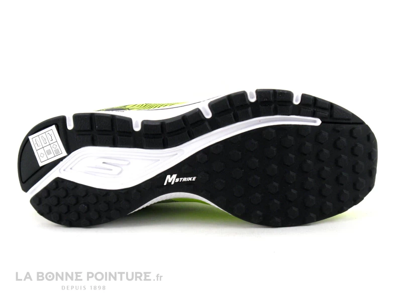 Skechers Performance GO RUN CONSISTENT Jaune - 220035 - Basket Running – Image 7