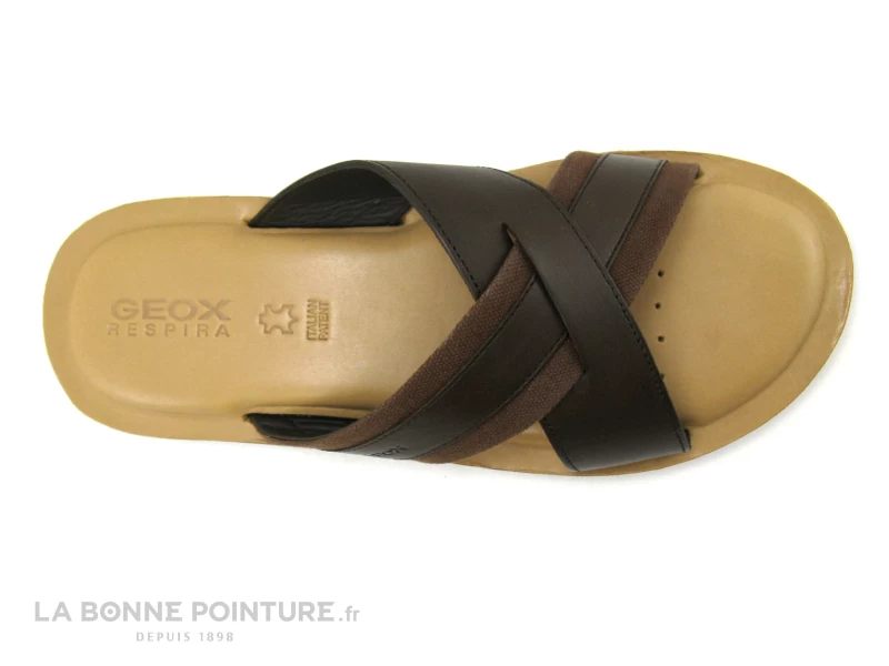 Geox ARTIE U15V1A Coffee - Mule Homme Brides Croisees – Image 5