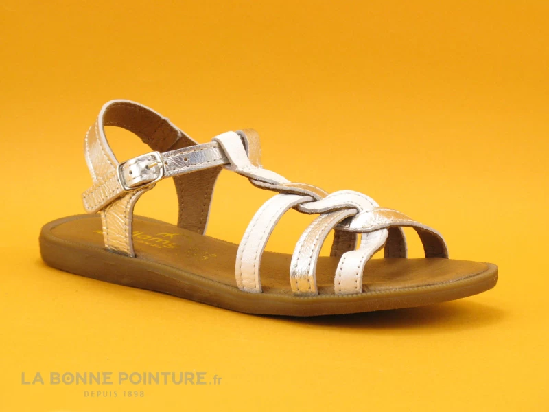 Bellamy UNIT - Blanc Argent Jade - 25475001 - Sandale Mode Fille – Image 4