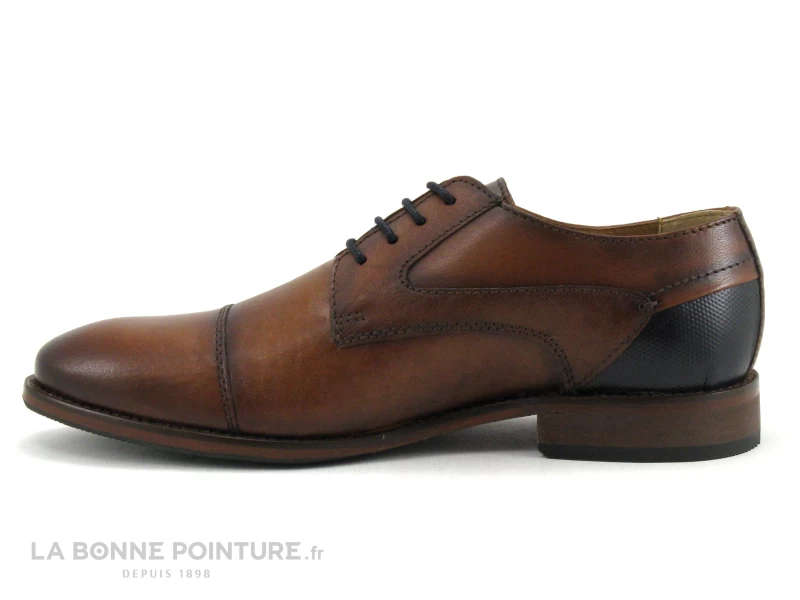 Redskins VERSATIL Cognac - Marine PT5212P - Chaussure Habillee Marron – Image 3