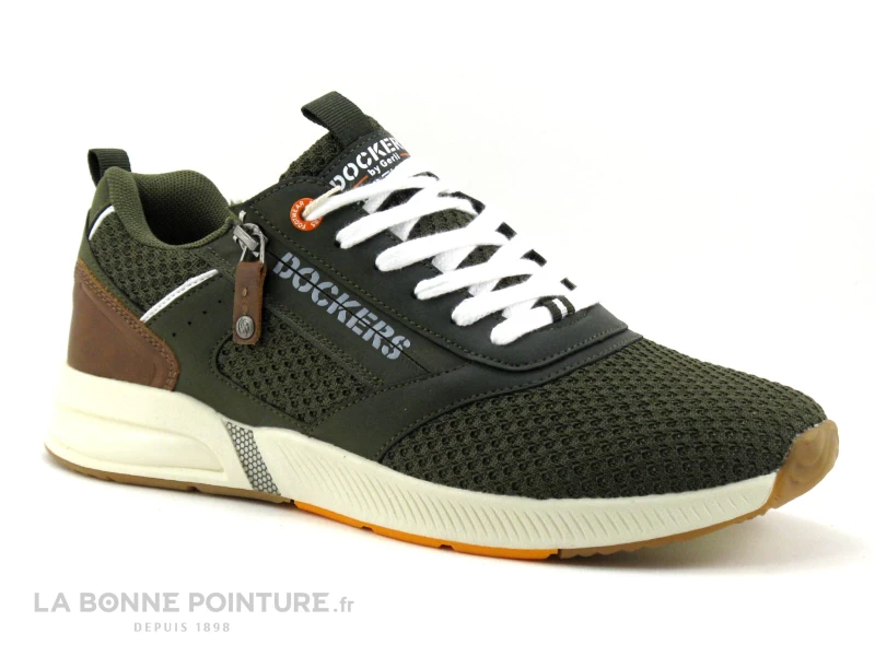 Dockers 50FL005 KAKI - Basket Basse Homme