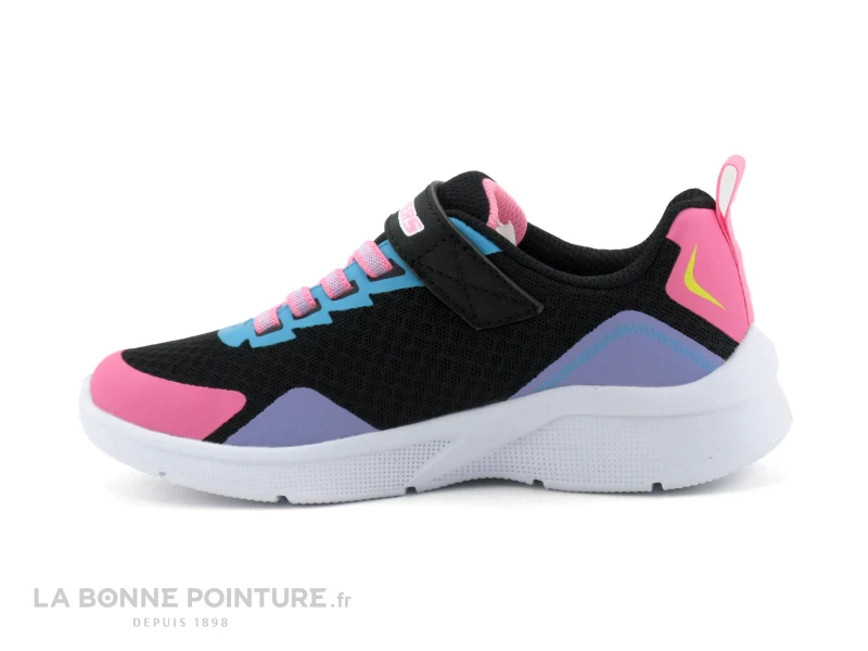 Skechers 302348L Microspec Bright Retros - Noir - Multi - Basket Fille – Image 3