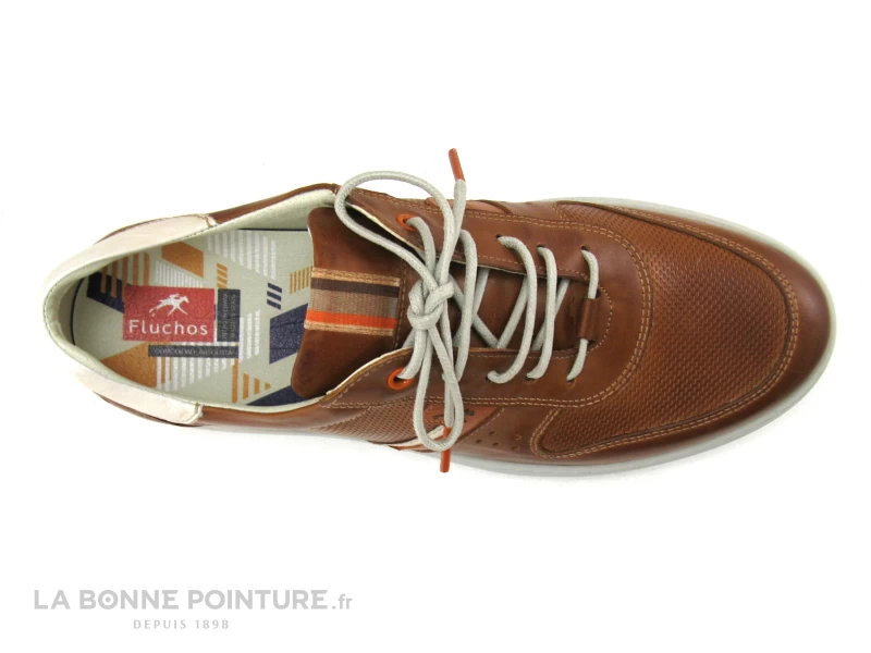 Fluchos JACK F1162 Gange Cuero - Basket Ville Homme Cuir Marron – Image 6