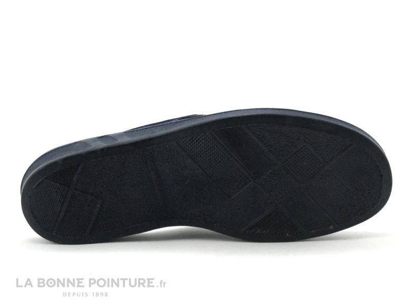 Airplum FABRICE Marine - Rayures Rouges - Pantoufle Mule Homme – Image 4