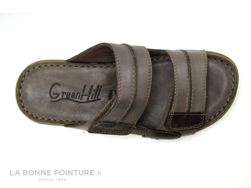 Green Hill 43110ML Ebene - Mule Homme Cuir Marron – Image 5
