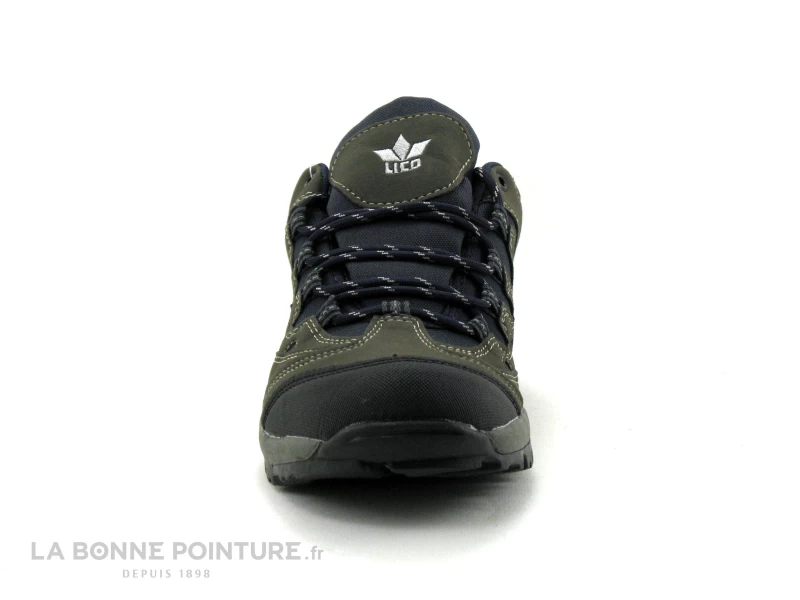 Lico 210097 Steppe Low - Marine Gris Noir - Chaussure De Marche Homme – Image 2