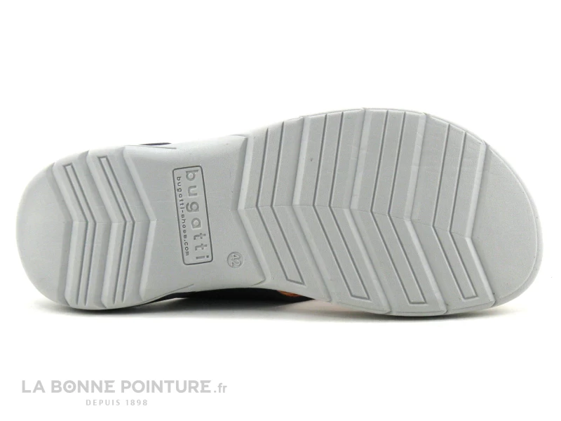 Bugatti SOCOTRA Dark Blue Orange - 321-A7Z80 - Tong Bleue Homme – Image 6