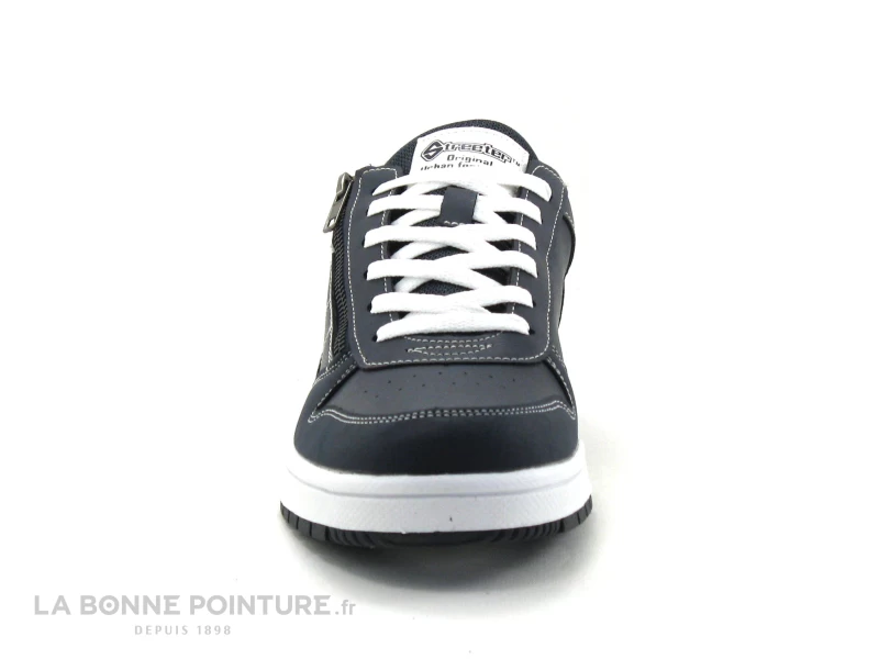 Streeter XAPECO Marine - Basket Homme Bleu Marine Avec Zip – Image 2