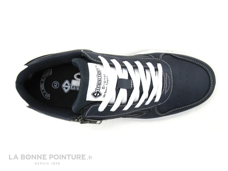 Streeter XAPECO Marine - Basket Homme Bleu Marine Avec Zip – Image 6