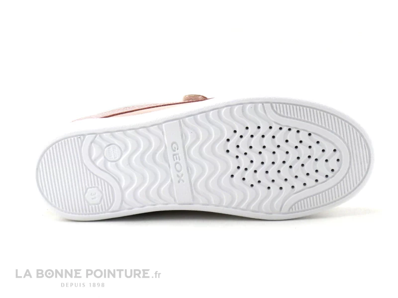 Geox DJROCK Rose - J154MC - Basket Fille Avec Brides Velcro – Image 7