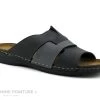 Morans PAZET Noir Gris - Mule Homme