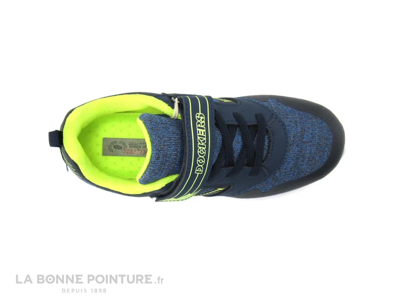 Dockers 48BT601 - Basket Bleu Marine Enfant - Elastique Et Velcro – Image 6